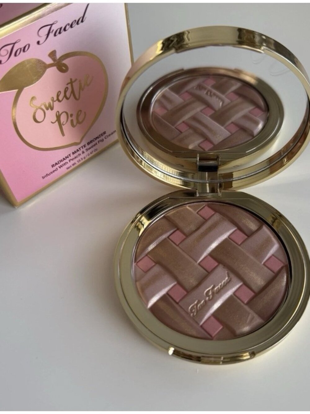 Too Faced Sweetie Pie Radiant Matte Bronzer - Picture 2 of 4